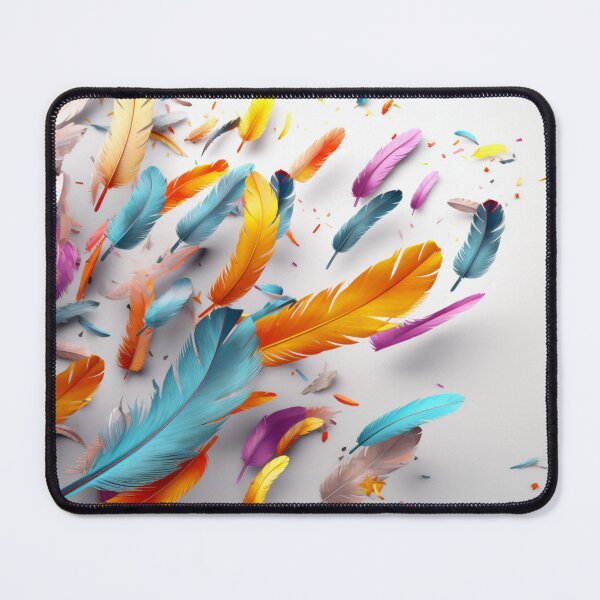 Item preview, Colorful feathers designed and sold by Riverside-Moon.