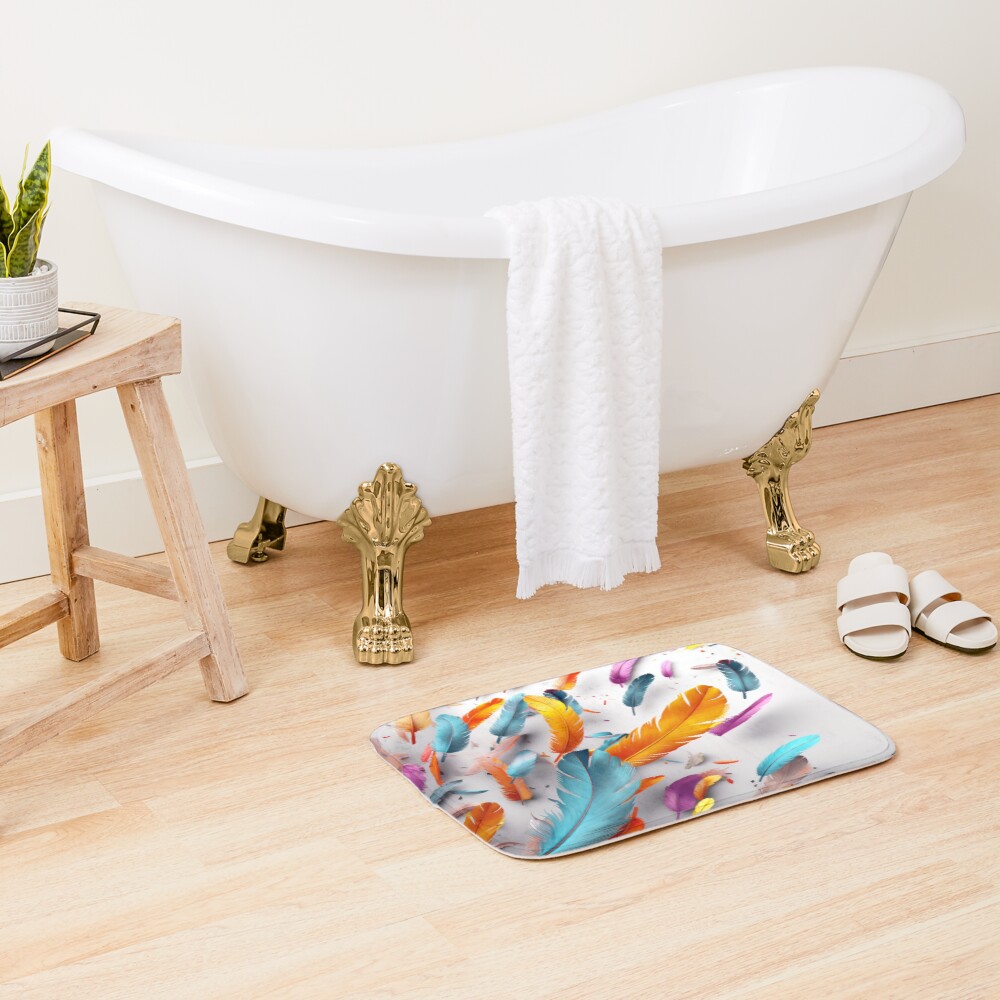 Item preview, Bath Mat designed and sold by Riverside-Moon.