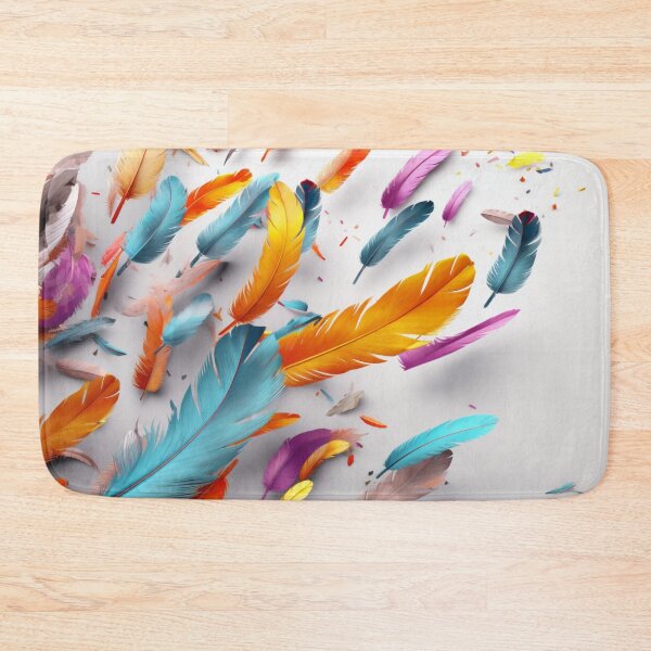 Item preview, Colorful feathers designed and sold by Riverside-Moon.