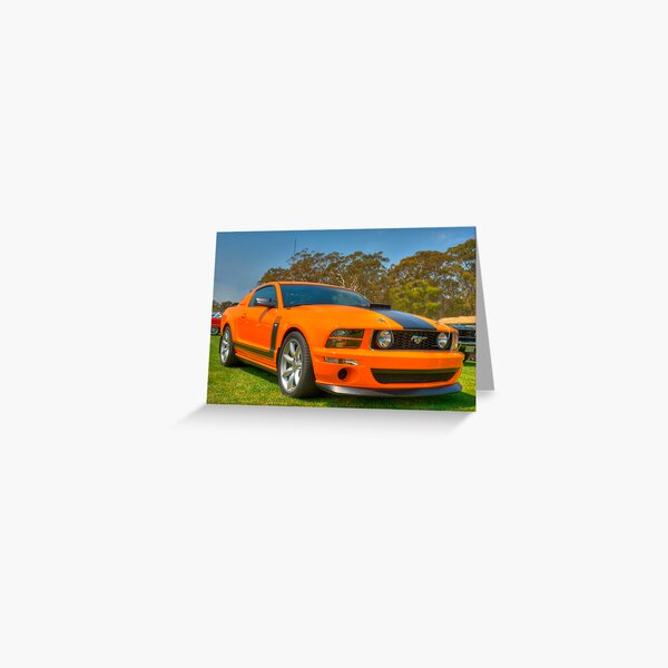 Ford Mustang Greeting Card