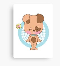 Cute Dog Canvas Print