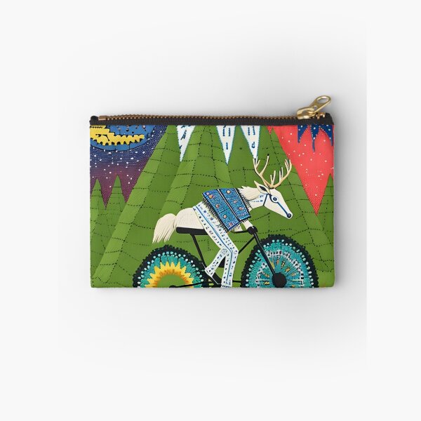Item preview, Riding with the Ancestors: A Psychedelic Nahual Bicyclist designed and sold by Mr.Psychedelia.