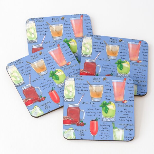 Item preview, Gin Mixology designed and sold by funhousejen.