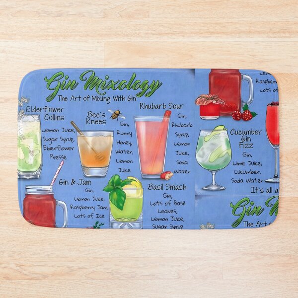 Item preview, Gin Mixology designed and sold by funhousejen.