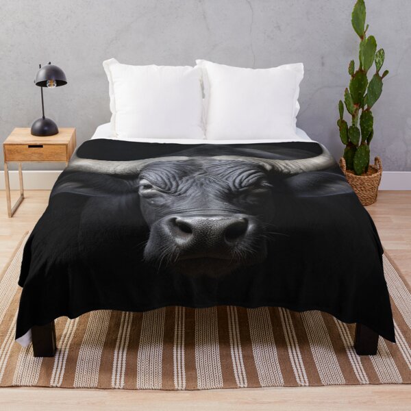 Item preview, African Wildlife Collection: Majestic Buffalo Art Print designed and sold by BeerBot.