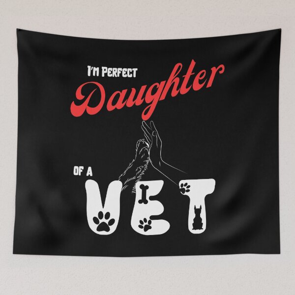 Item preview, I am perfect daughter of a vet designed and sold by Arrain.