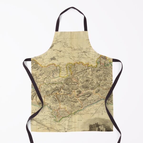 Item preview, Vintage Stirlingshire Scotland (1832) designed and sold by BravuraMedia.