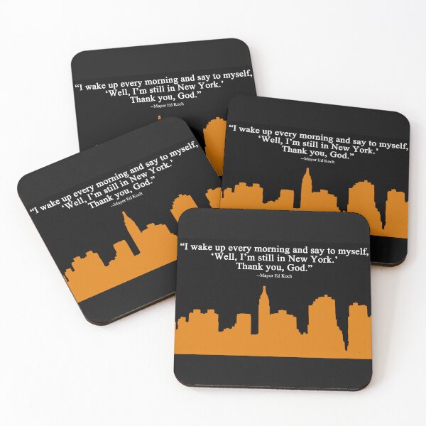 Item preview, I'm still in New York-Ed Koch and skyline designed and sold by michael6076.