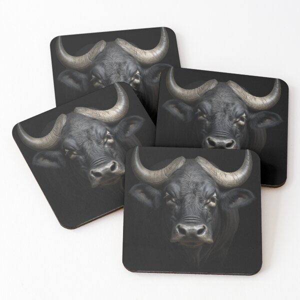 Item preview, African Wildlife Collection: Majestic Buffalo Art Print designed and sold by BeerBot.