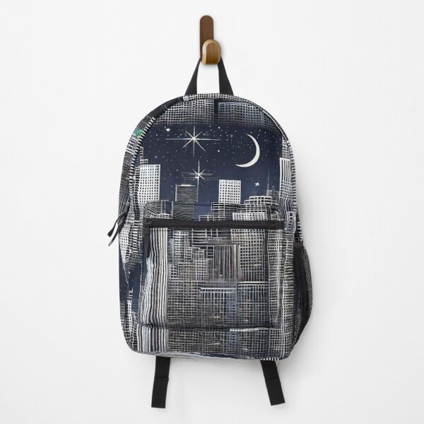 Item preview, Abstract Cityscapes - Moonlit Skyline Series 11 designed and sold by Benito Del Ray.