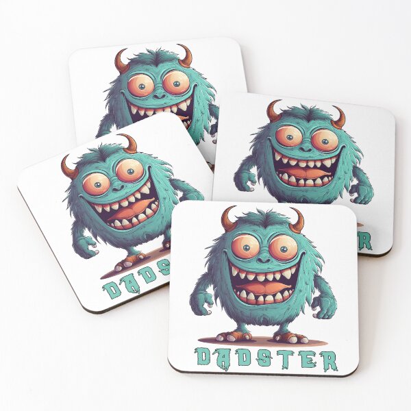 Item preview, Dadster Monster - Legendary Fatherhood designed and sold by ⭐Beatiful House⭐.