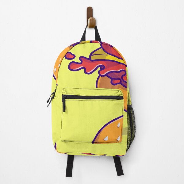 Item preview, Floating Burger: A Cartoon Culinary Delight designed and sold by hjian8219.