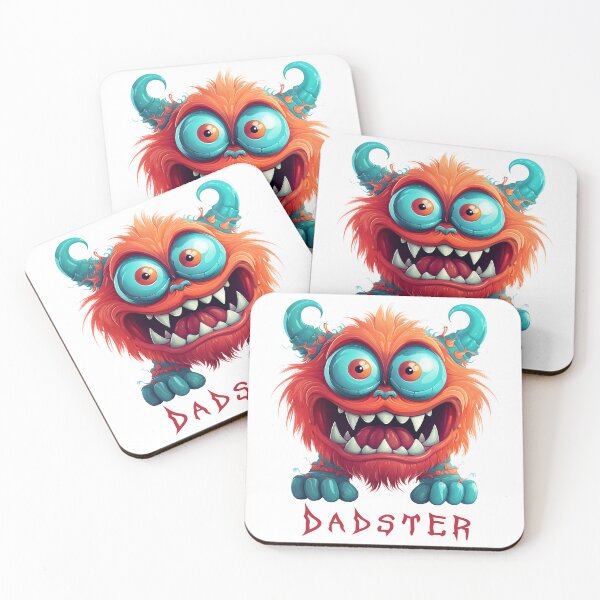 Item preview, Dadster Monster - Legendary Fatherhood designed and sold by ⭐Beatiful House⭐.