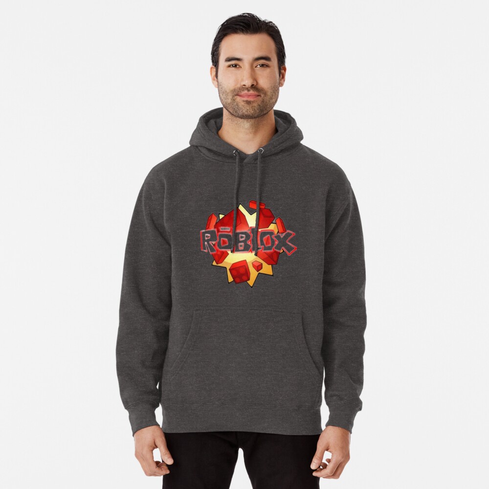 Roblox red and online black hoodie