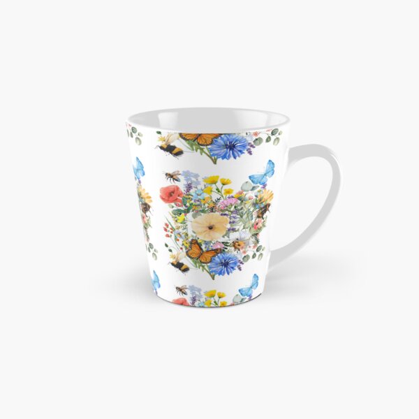 Item preview,  Bestäuberrasen mit Bienen und Schmetterlingen, buntem Design designed and sold by EarthArtDesigns.