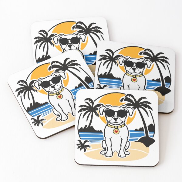 Item preview, California Cool Pup - Dog on the beach designed and sold by stephaniepeters.