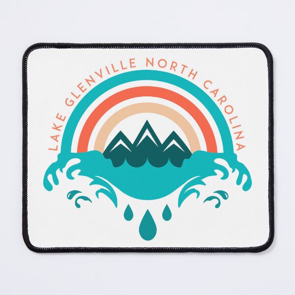 Item preview, Lake Glenville NC rainbow splash designed and sold by LeapDaze.