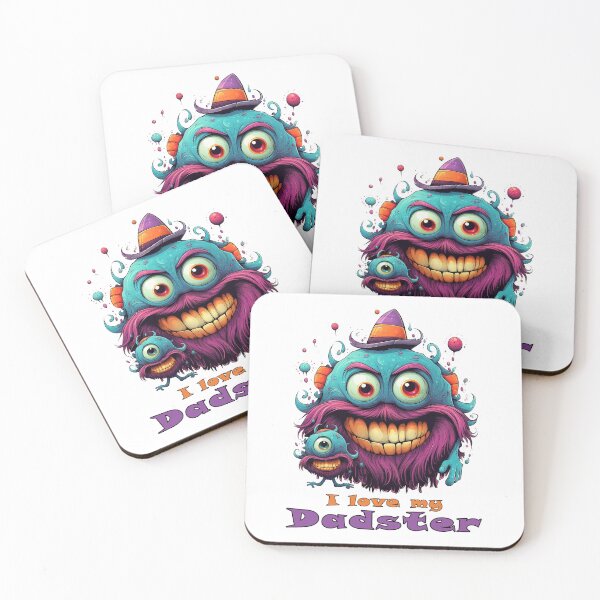 Item preview, Dadster Monster - Legendary Fatherhood designed and sold by ⭐Beatiful House⭐.