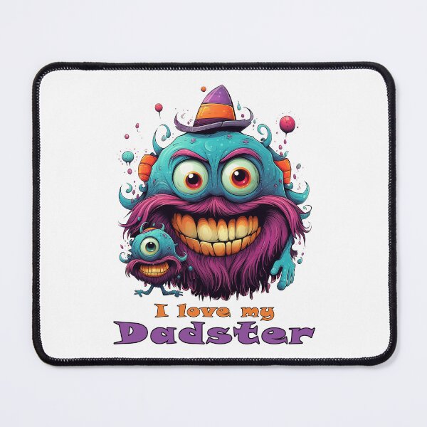 Item preview, Dadster Monster - Legendary Fatherhood designed and sold by ⭐Beatiful House⭐.