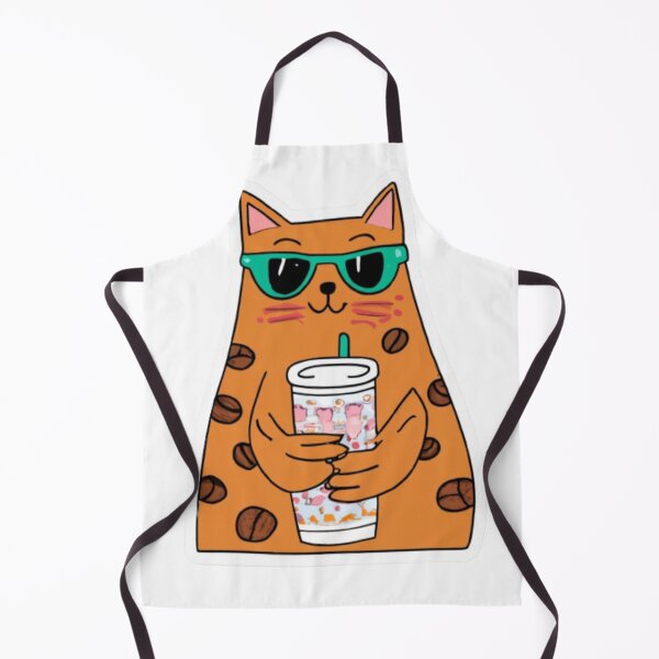Item preview, CAT AND COFFEE FELINE PET COFFEE LOVER  designed and sold by KENYA  HOGAN.