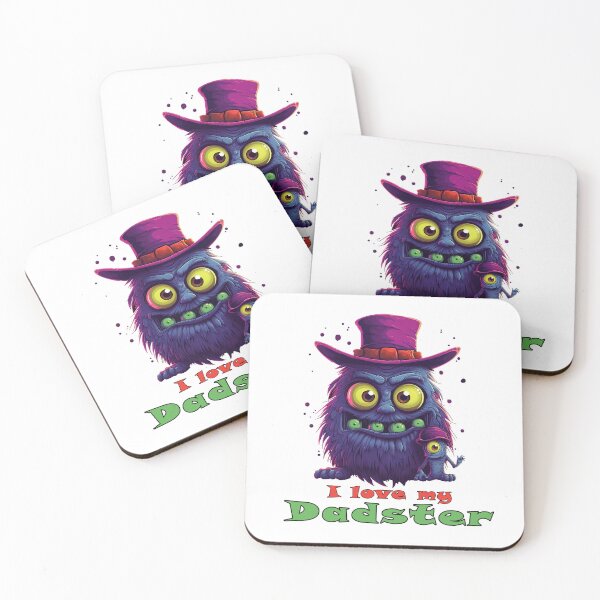 Item preview, Dadster Monster - Legendary Fatherhood designed and sold by ⭐Beatiful House⭐.
