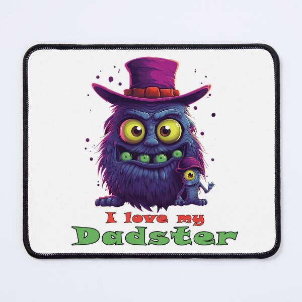 Item preview, Dadster Monster - Legendary Fatherhood designed and sold by ⭐Beatiful House⭐.