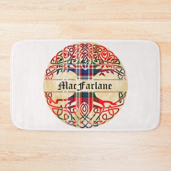 Item preview, MacFarlane Tree of Life Clan Scottish Surname tartan designed and sold by BagTown Clans.
