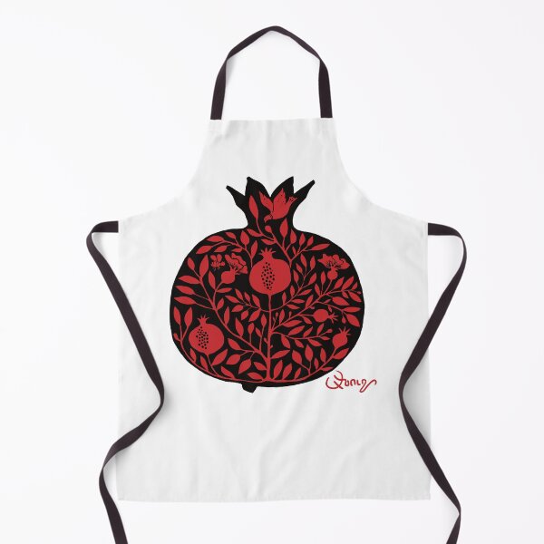 Item preview, Decorative Pomegranate in Black and Red designed and sold by Anush  Movsesian Avejic.
