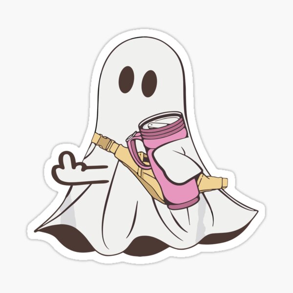 Boojee Ghost Stanley - DECAL AND ACRYLIC SHAPE #DA01455 – BAM