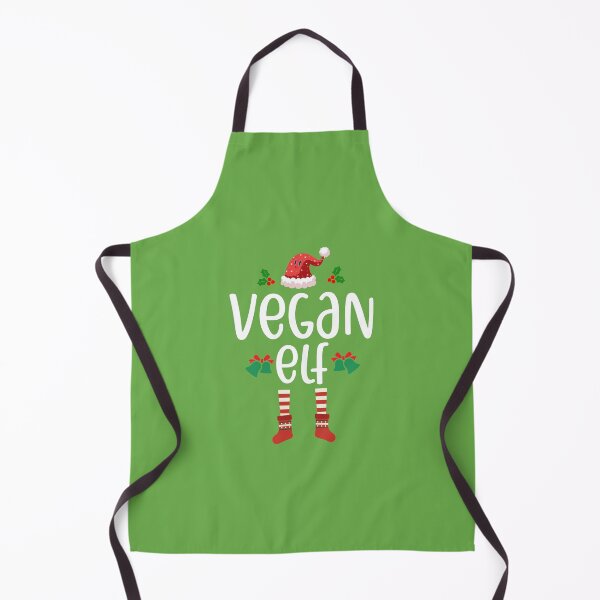 Item preview, Vegan Elf Christmas designed and sold by ArtMeetsPizza.