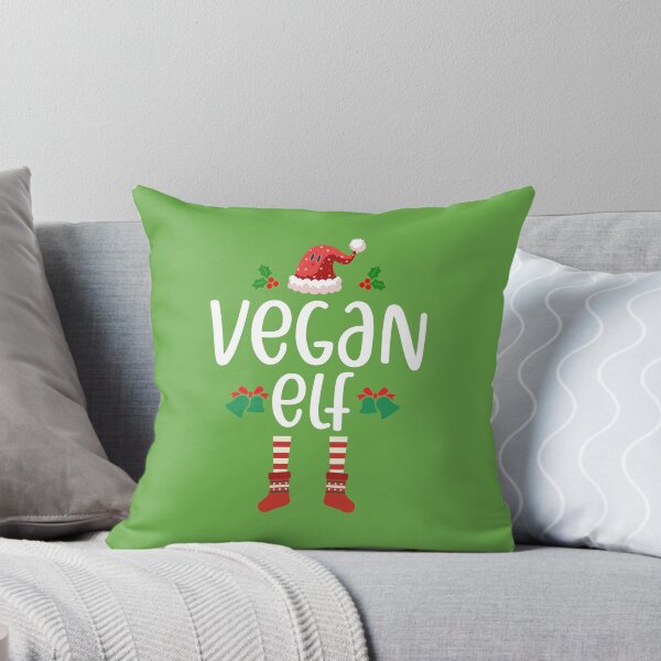 Item preview, Vegan Elf Christmas designed and sold by ArtMeetsPizza.