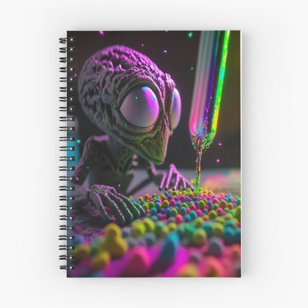 Item preview, alien in a colorful world designed and sold by MaiconFFC.