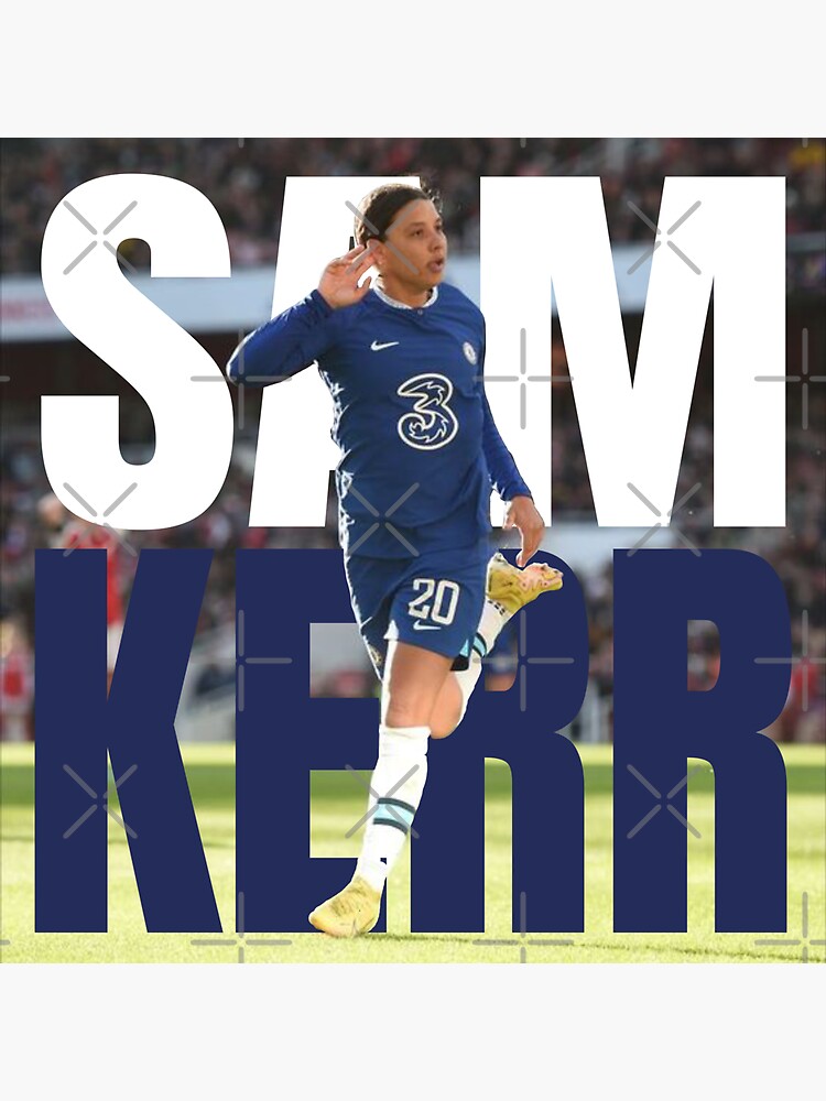 Sam Kerr Chelsea Shirt 22/23 Sticker for Sale by alxstevunz