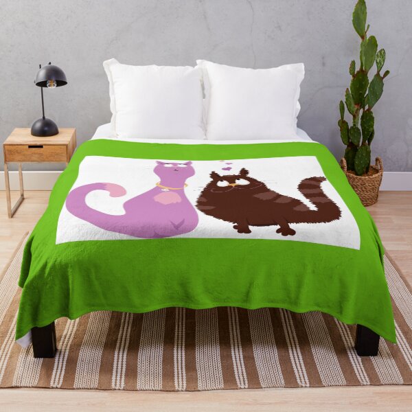 Item preview, 'Animals with attitude, Cats x2' designed and sold by MARYMAXMAC.