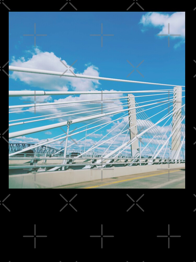 Thumbnail 7 of 7, Oversized T-Shirt, Goethals Bridge #1 designed and sold by OneDayArt.