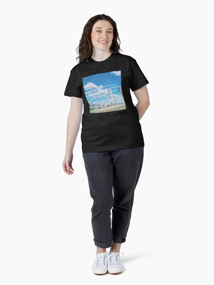 Thumbnail 4 of 7, Classic T-Shirt, Goethals Bridge #1 designed and sold by OneDayArt.