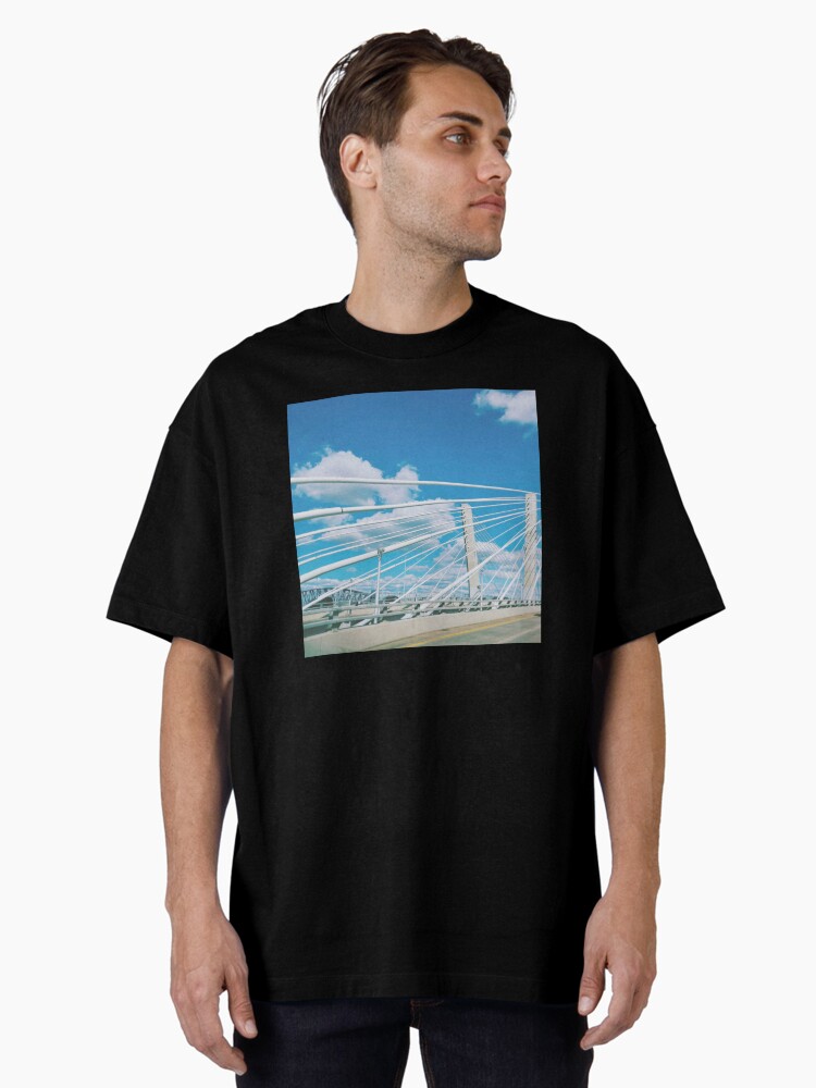 Thumbnail 1 of 7, Oversized T-Shirt, Goethals Bridge #1 designed and sold by OneDayArt.