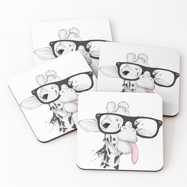 Item preview, Animals with attitude, Giraffe ' designed and sold by MARYMAXMAC.