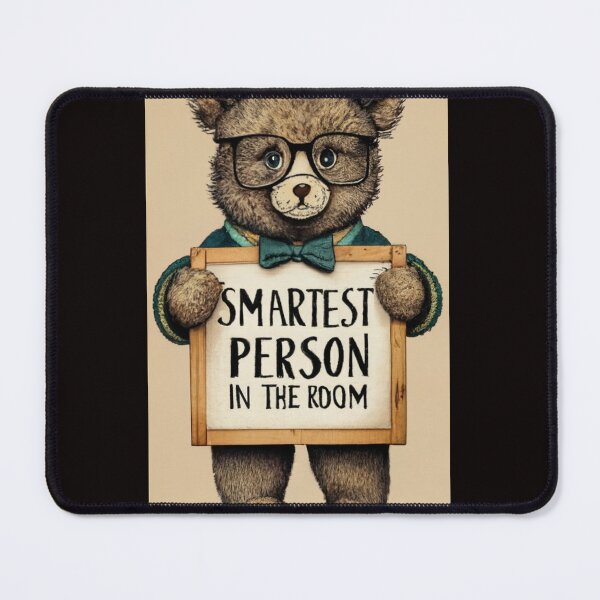 Item preview, Smartest Bear - Number 1 designed and sold by shakespeare1212.