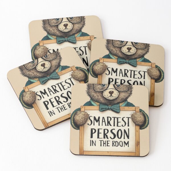 Item preview, Smartest Bear - Number 1 designed and sold by shakespeare1212.