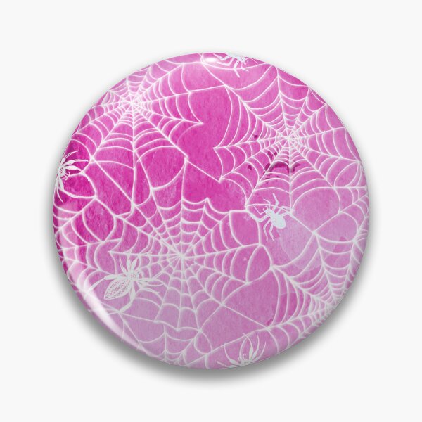 Item preview, Creepy Cobwebs and Ghostly spiders on pink designed and sold by MagentaRose.