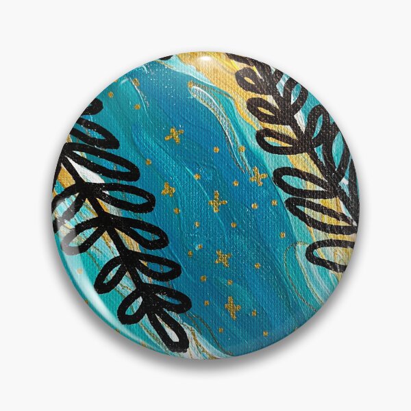 Item preview, Leaves of Blue Oasis designed and sold by ArtpathAsh.