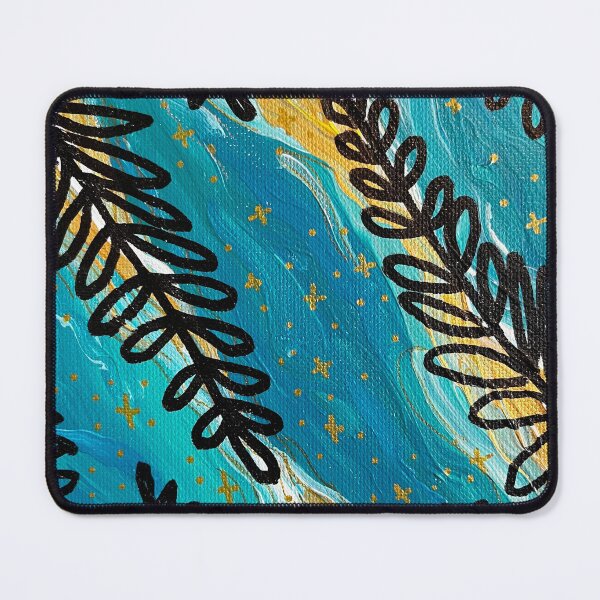 Item preview, Leaves of Blue Oasis designed and sold by ArtpathAsh.