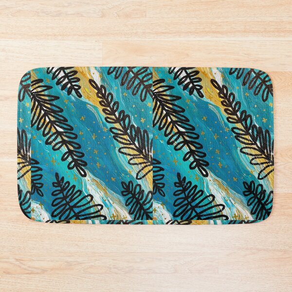 Item preview, Leaves of Blue Oasis designed and sold by ArtpathAsh.