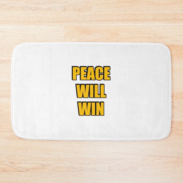 Item preview, Peace will win - anti war - International Day of Peace  designed and sold by Inspirationmotivation.