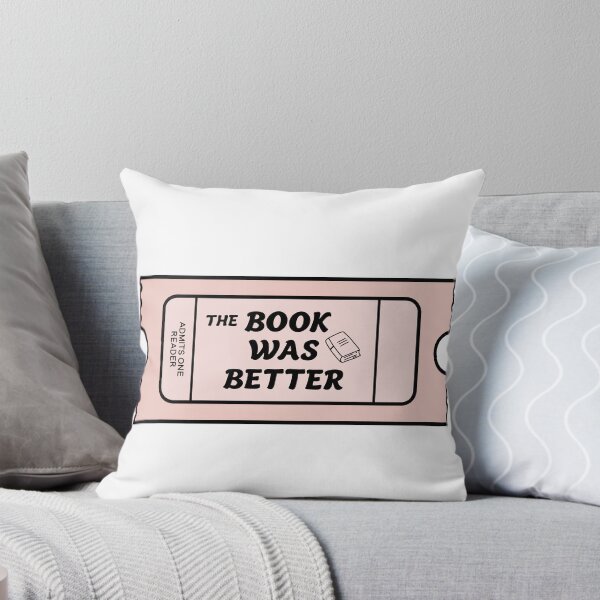 Item preview, The Book Was Better Admit One Reader Ticket designed and sold by BRoseCreations.