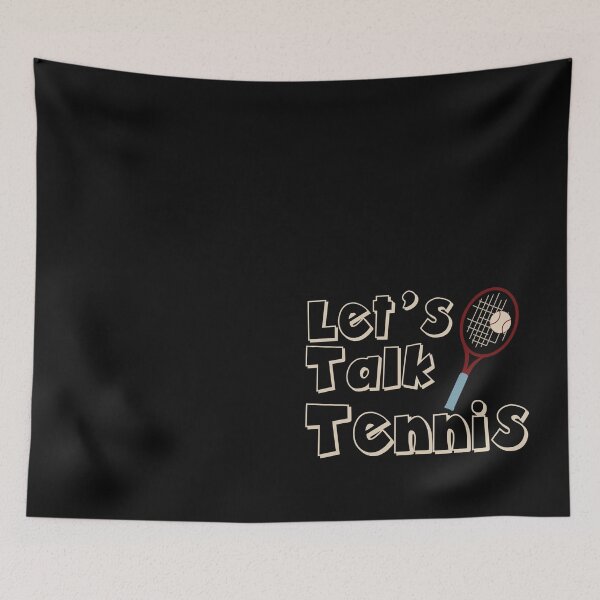 Aperçu de l'œuvre Tennis Parlons tennis créée et vendue par whyitsme.