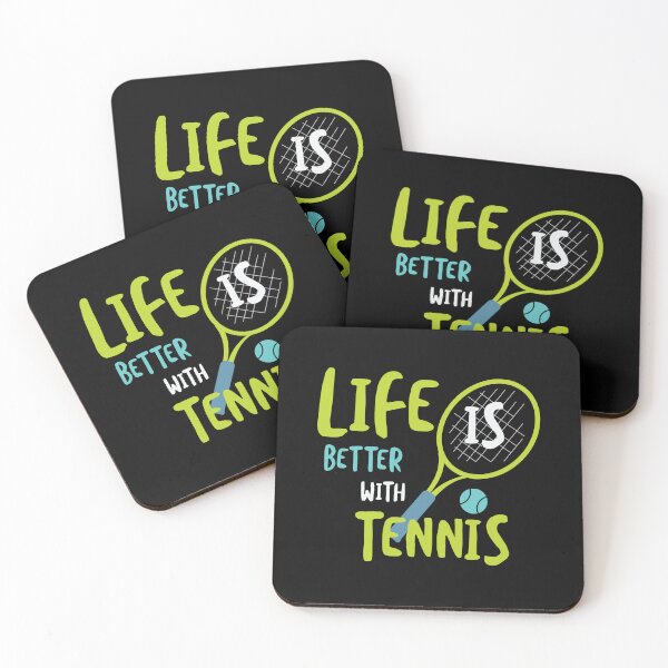 Item preview, Funny Tennis Life is Better with Tennis designed and sold by whyitsme.