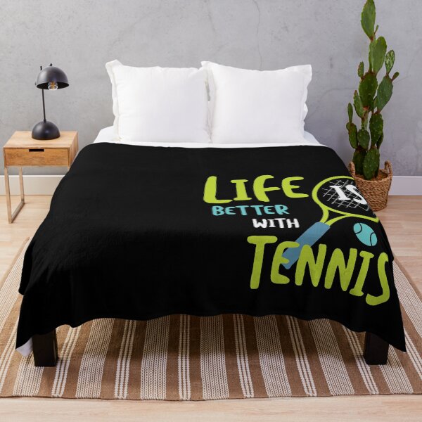 Item preview, Funny Tennis Life is Better with Tennis designed and sold by whyitsme.