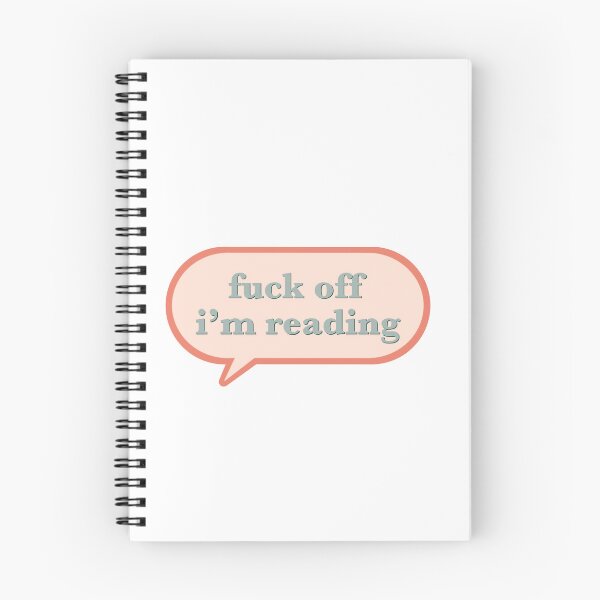 Item preview, Fuck off I'm reading designed and sold by BRoseCreations.